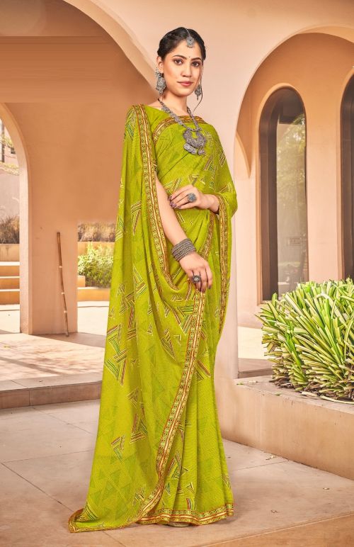 Saroj Gorgeous Vol 9 Casual Printed Georgette Saree