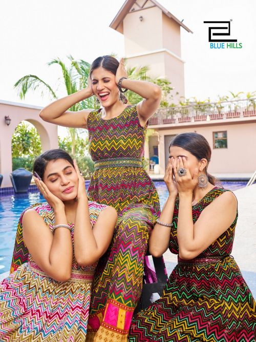 Blue Hills Rakhsha Bandhan 3 Designer Anarkali Kurti Collection