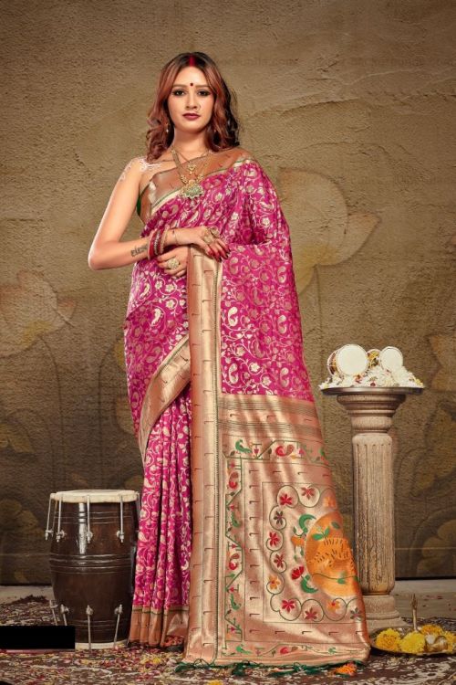 Bunawat Prasansa Paithani Silk Saree Collection