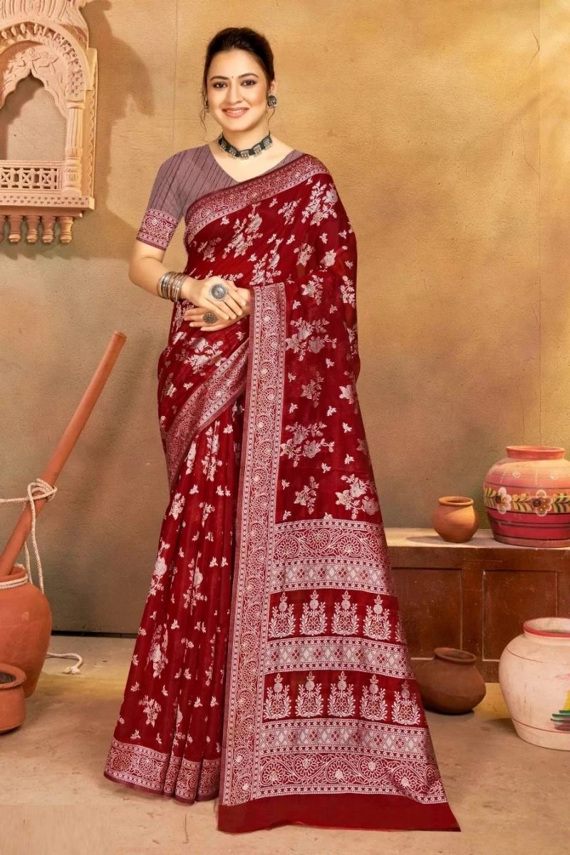 Soundarya Vol 1 Saroj Printed Saree Collection