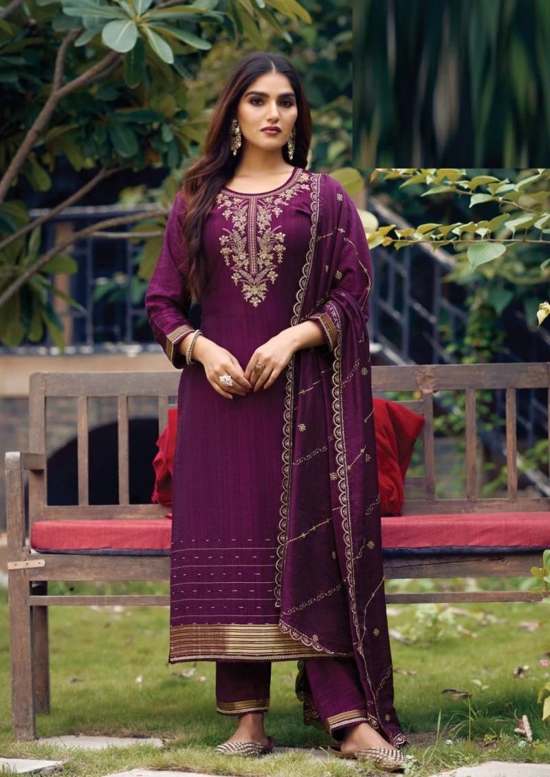 Rangoon Sukoon Jacquard Embroidery Ready Made Kurti Collection