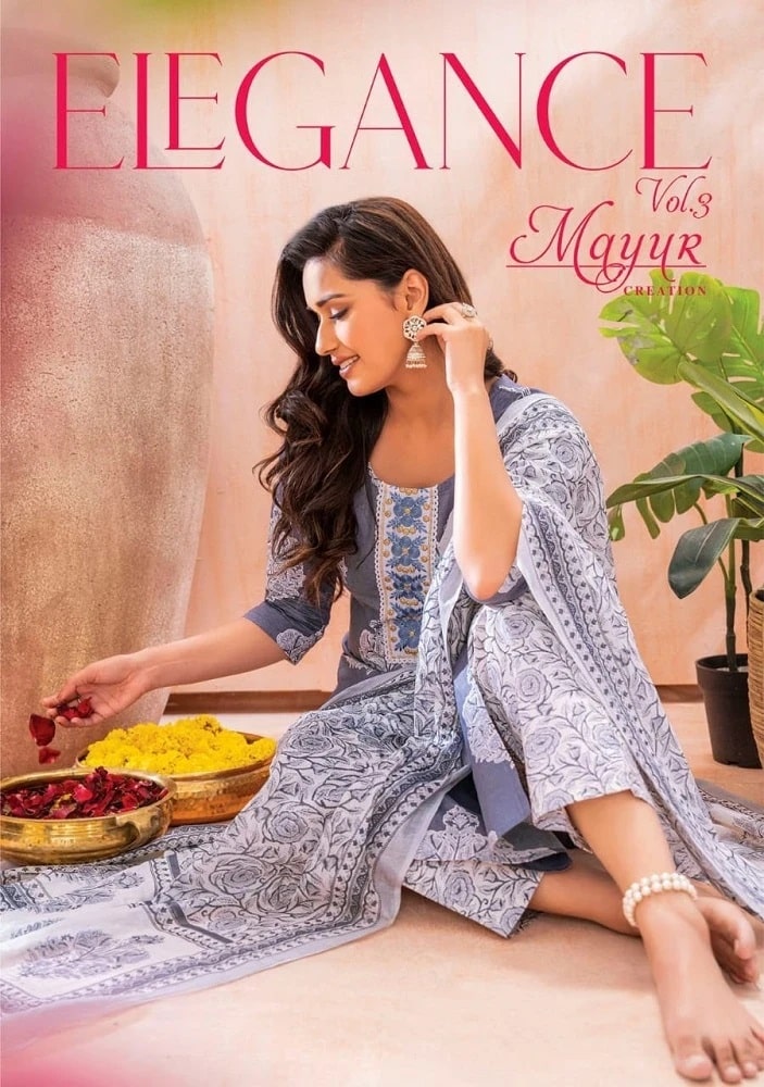 Mayur Elegance Vol 3 Cotton Readymade Dress Collection
