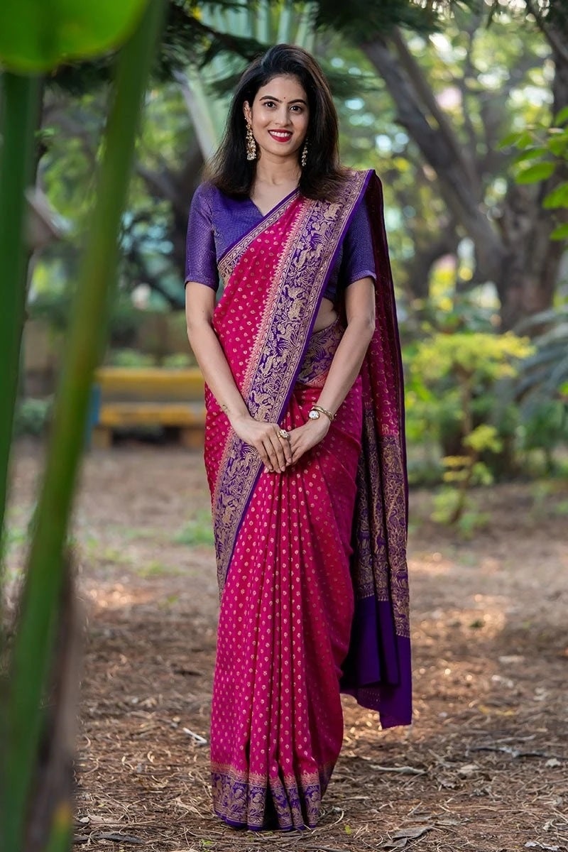 Mc 638 Kanjivaram Banarasi Silk Saree Collection