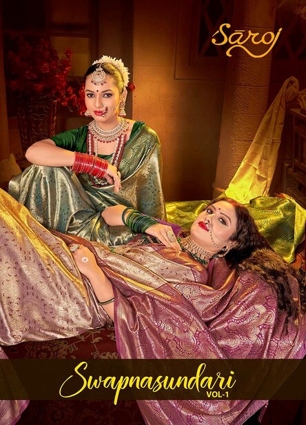 Saroj Swapnasundari Silk Vol 1 Kanjivaran Silk Rich Pallu Saree