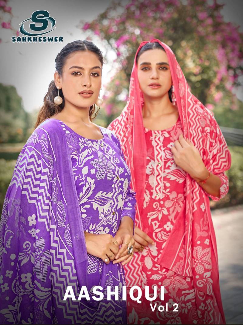 Sankheswer Aashiqui Vol 2 Cotton Printed Kurti Bottom With Dupatta