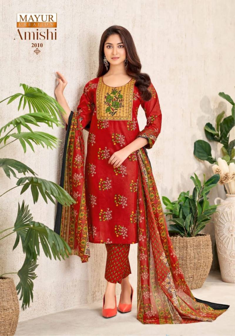 Mayur Amishi Vol 2 Casual Wear Cotton Readymad Dress Collection