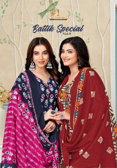 Miss World Battik Special Vol 9 Cotton Readymade Dress Collection