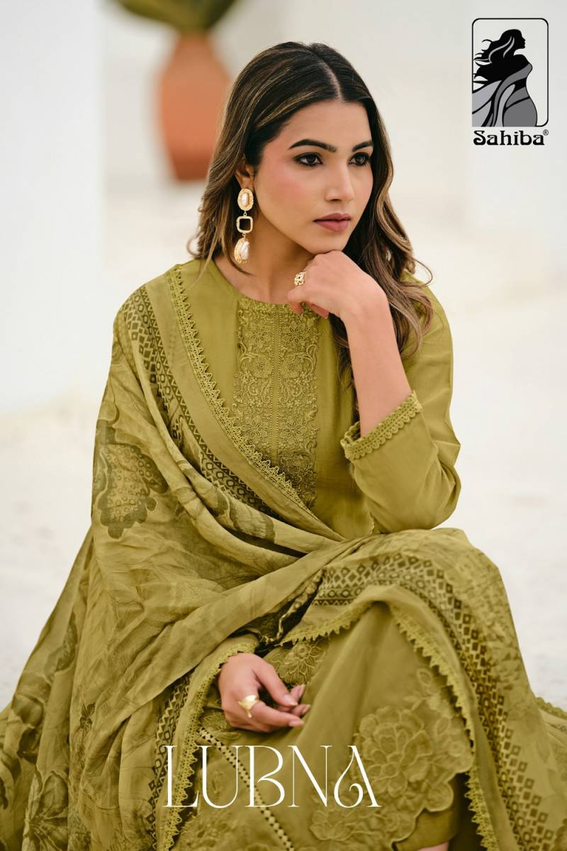 Sahiba Lubna 336 Embroidered Salwar Suit Collection