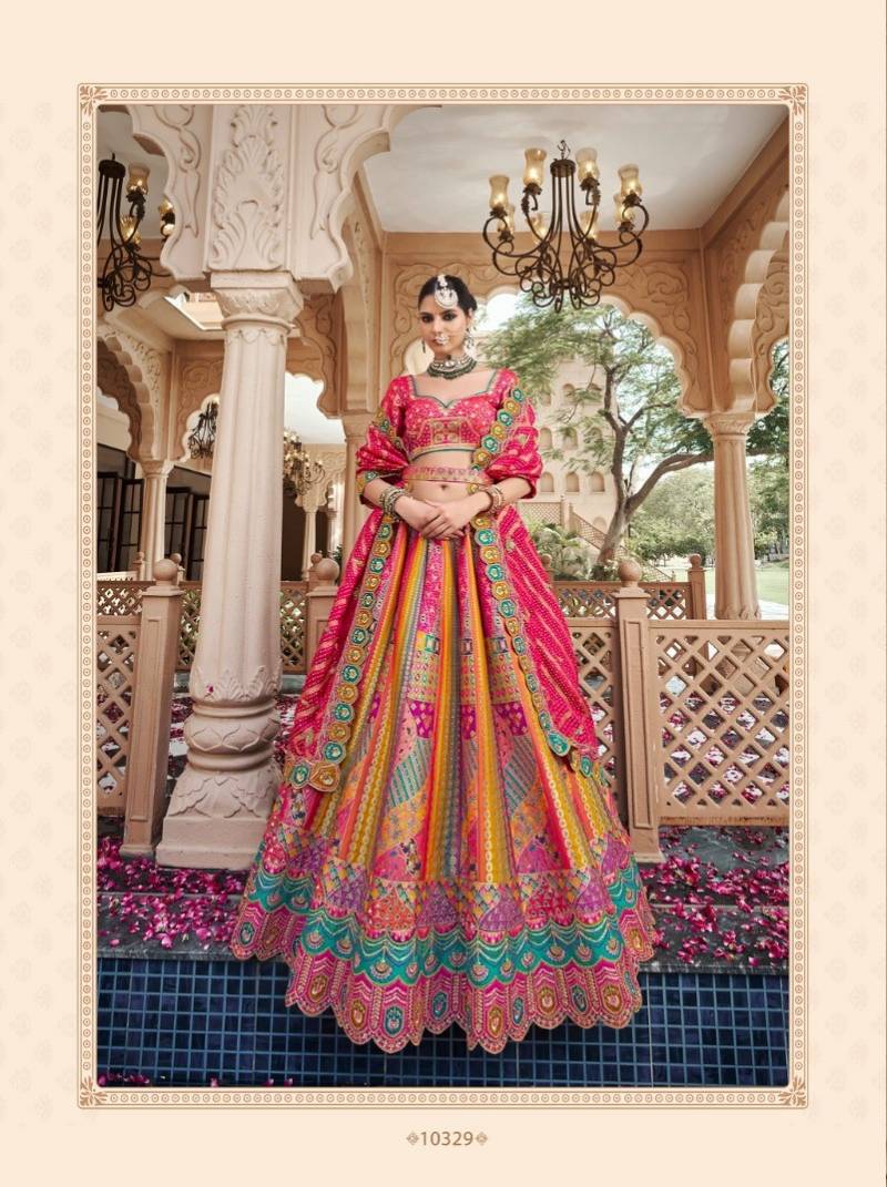 Rayol Vrindavan Vol 59 Designer Wedding Lehenga Choli Collection