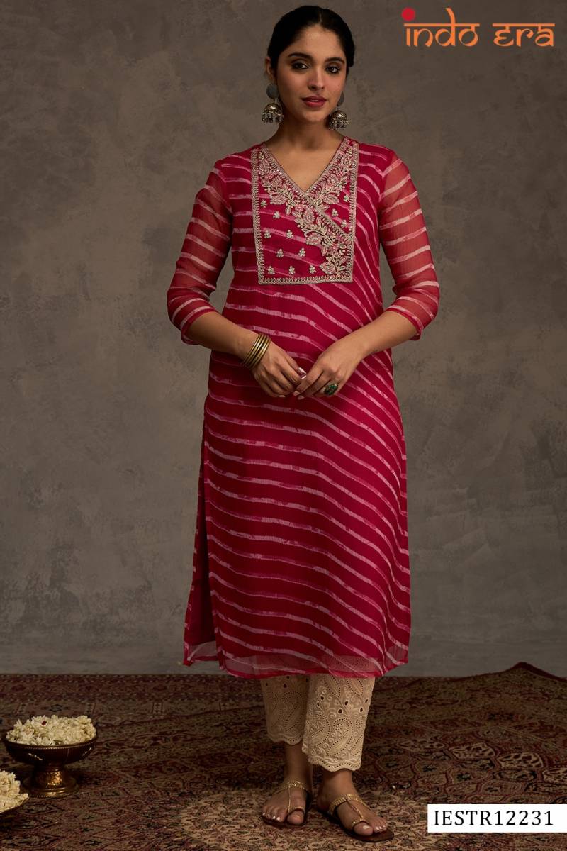 Indo Era 2582 Bandhani Printed Kurti Collection