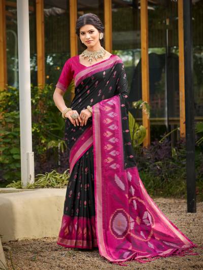 Ast Poorvika Silk Vol 5 Soft Silk Pochampalli Saree Collection