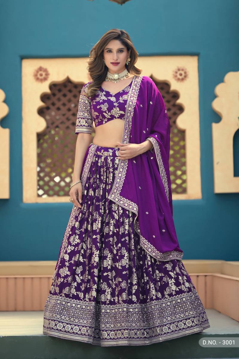 Mehvish Vol 30 Dolla Silk Designer Lehenga Choli Collection