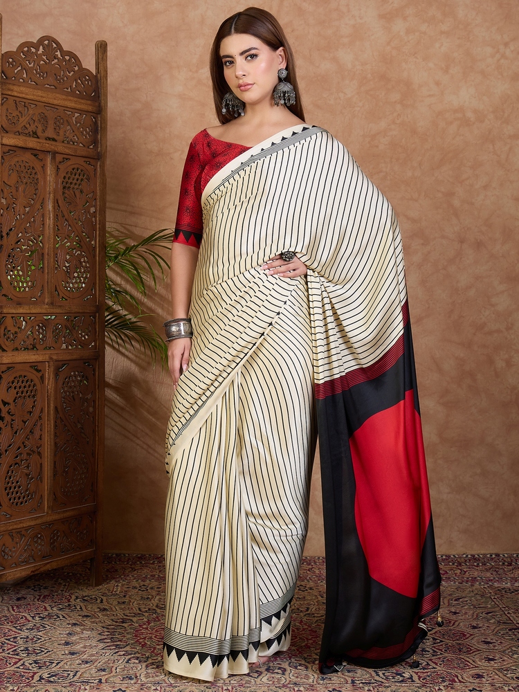 Lux Vol 25 Modal Printed Ajrakh Saree Collection