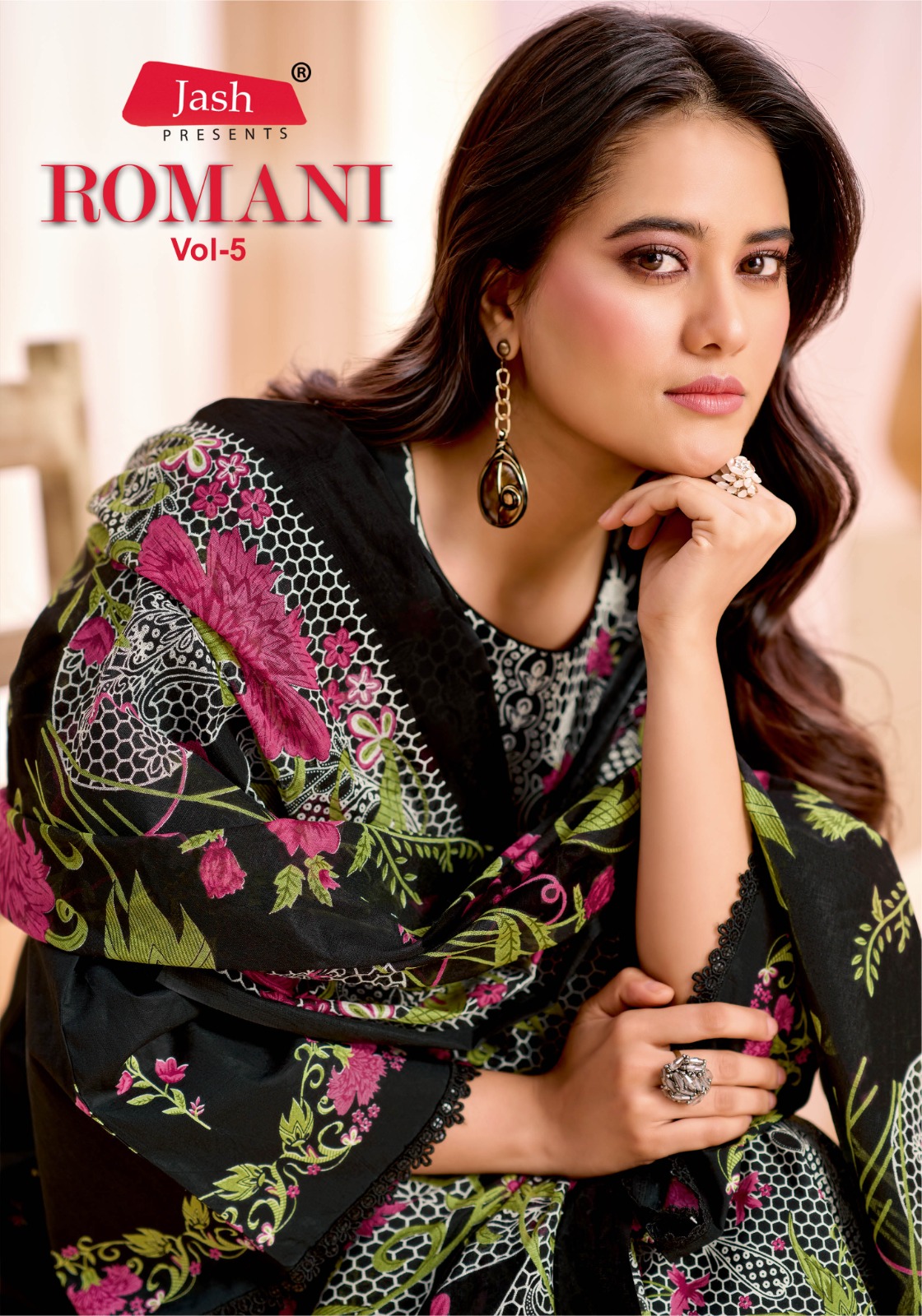 Jash Romani Vol 5 Cotton Pakistani Dress Material Collection