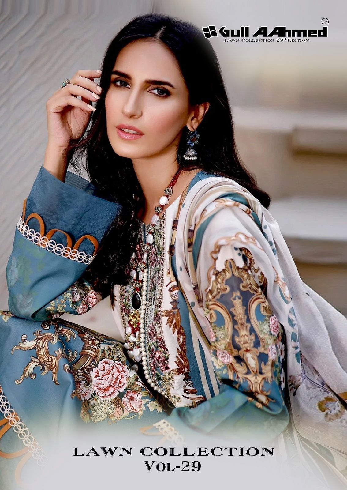 Gull A Ahmed Vol 29 Cotton Pakistani Dress Material Collection