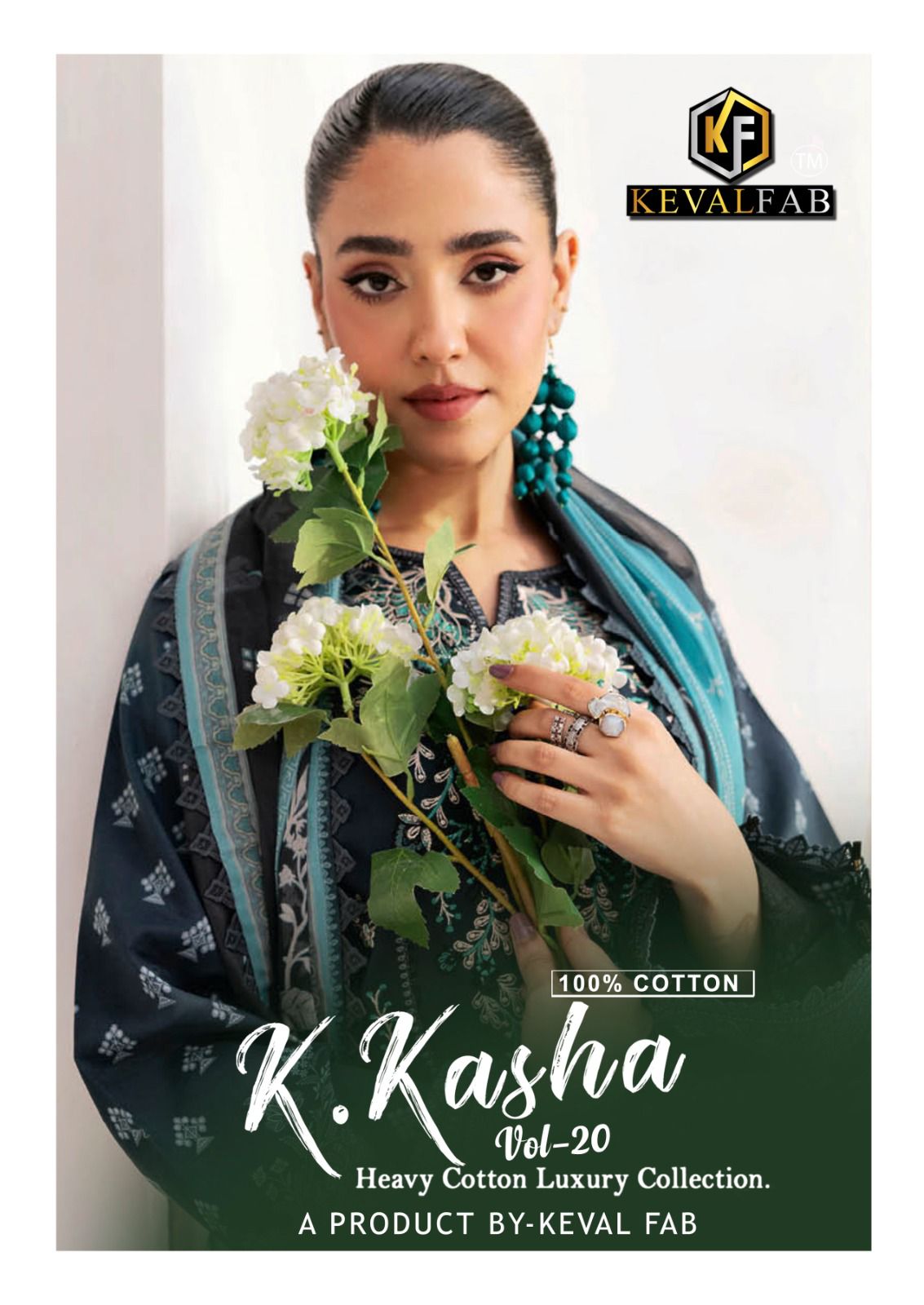 Keval K Kasha Vol 20 Cotton Dress Material Collection