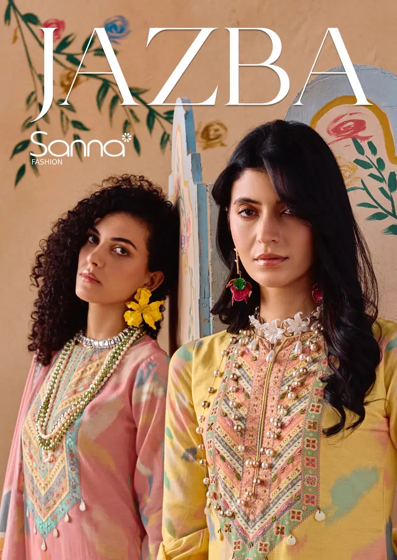 Sadhana Sanna Jazba Khatli Worked Salwar Kameez Collection