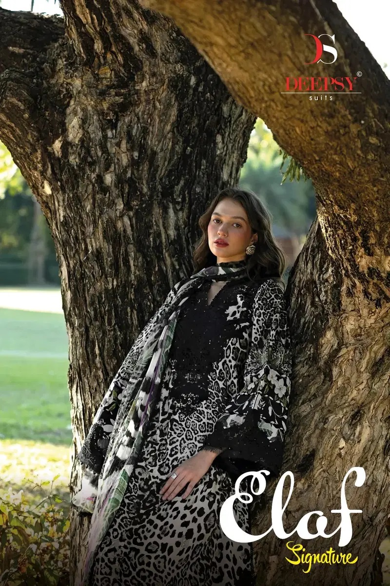 Deepsy Elaf Signature Pakistani Suits Chiffon Dupatta