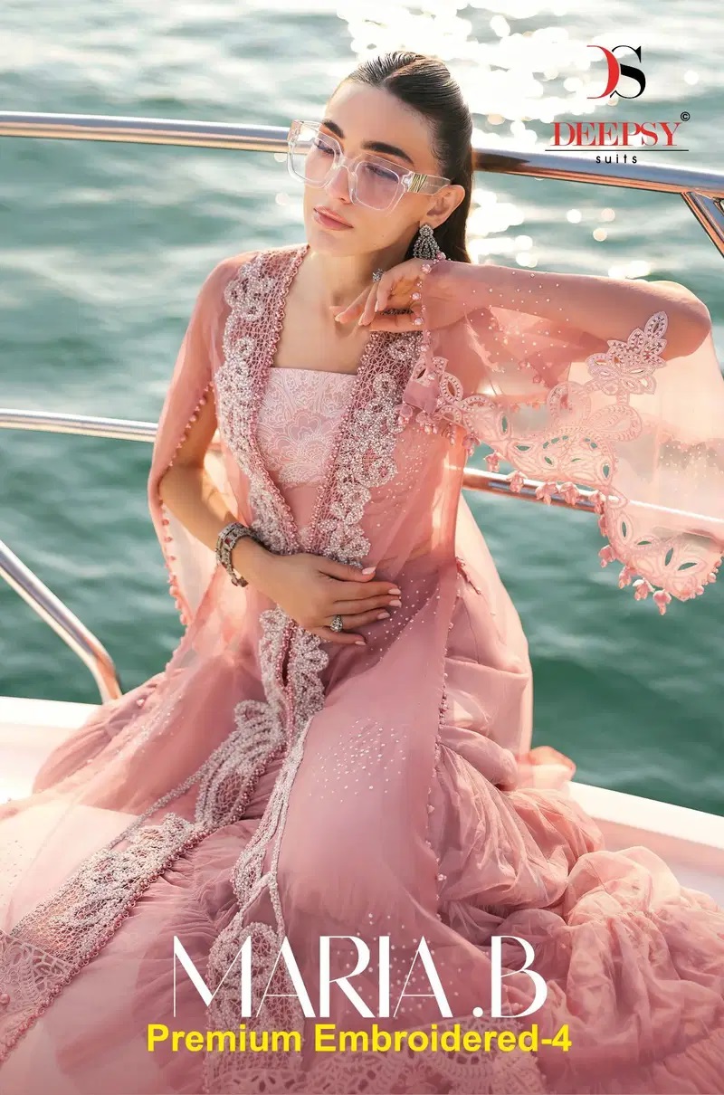 Deepsy Maria B 1911 Pakistani Salwar Kameez With Chiffon Dupatta