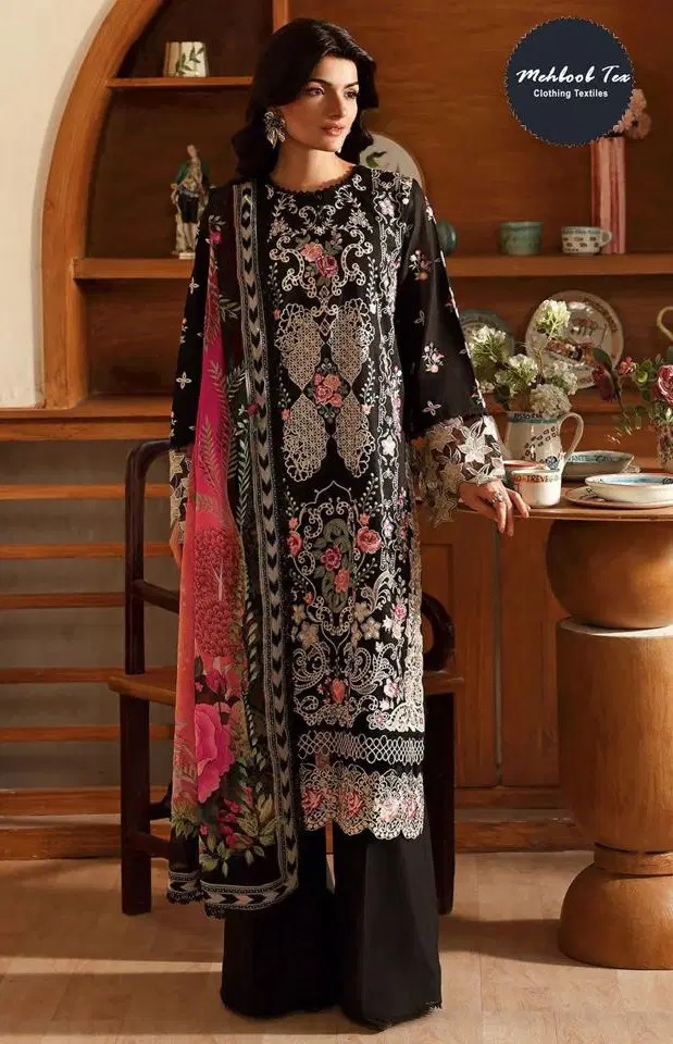 Mehboob Tex Ombre Nx Vol 13 Pakistani Salwar Kameez Collection