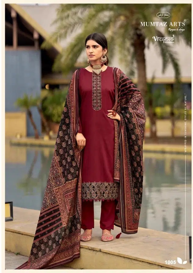 Mumtaz Arts Patola Embroidered Salwar Kameez Online