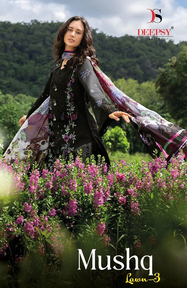 Deepsy Mushq Vol 3 Lawn Cotton Pakistani Salwar Kameez