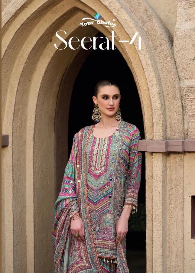 Your Choice Seerat 4 Chinon Designer Salwar Kameez