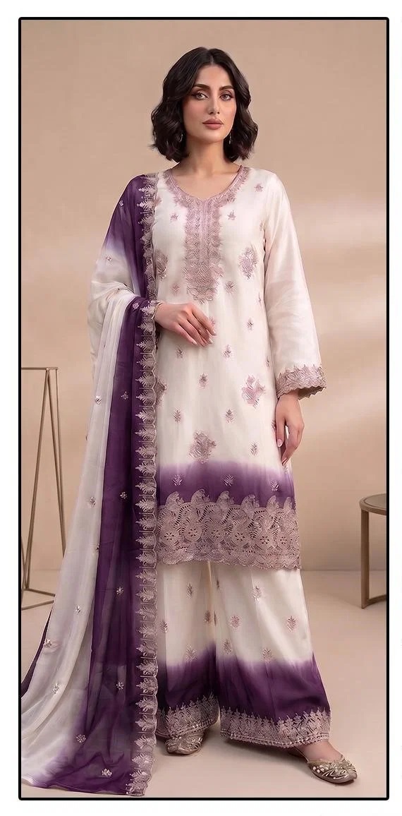 Hoor Tex 854 A To D Simmar Embroidered Salwar Kameez