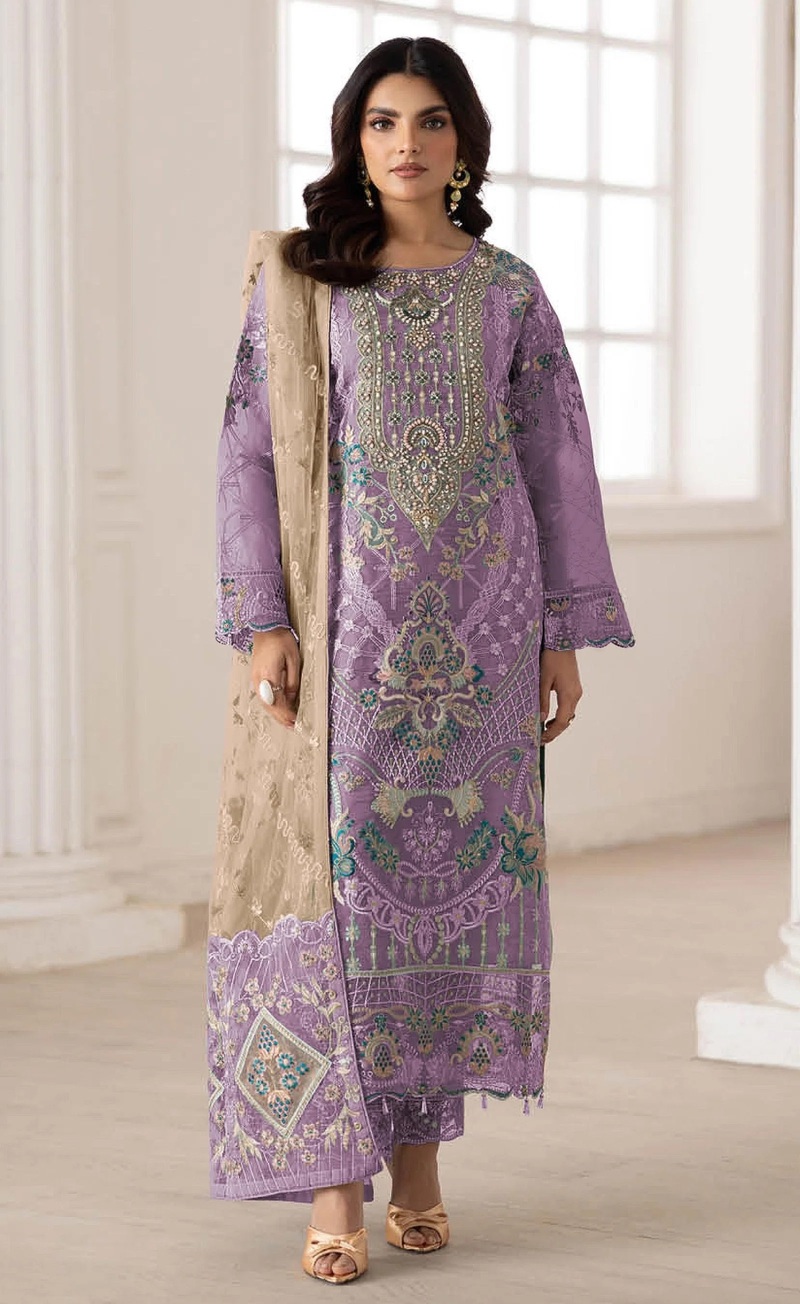 Mah E Rooh 4247 Crunchy Pakistani Sakwar Kameez