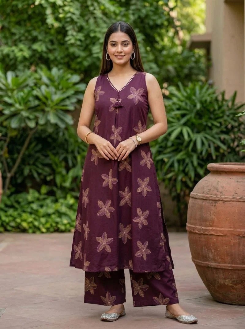 Naisha K 1065 Printed Kurti With Bottom Collection