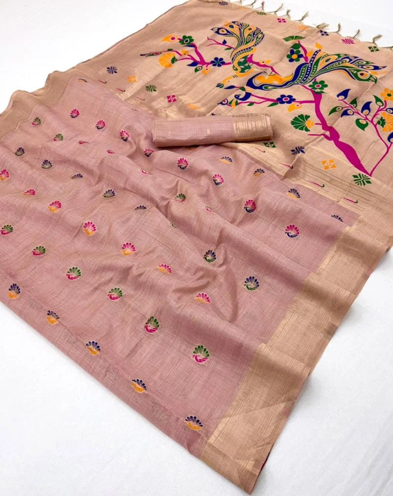 Rajyog D No 1311 Cotton Jamdani Saree Collection