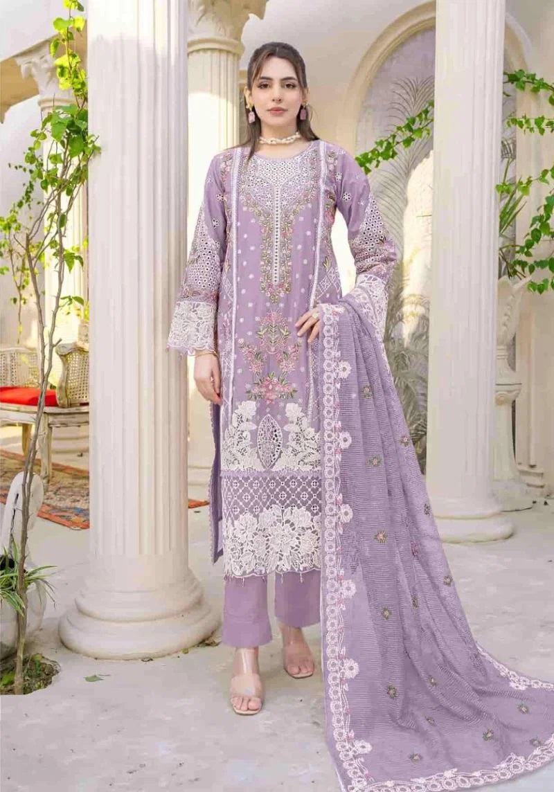 Saniya 7192 To 7194 Cotton Pakistani Salwar Kameez
