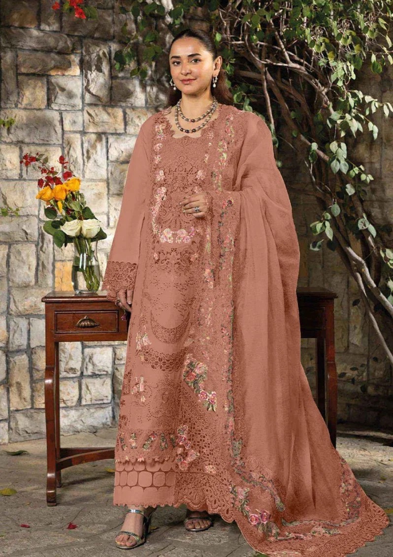 Saniya 1015 A To D Cotton Chikankari Pakistani Salwar Kameez