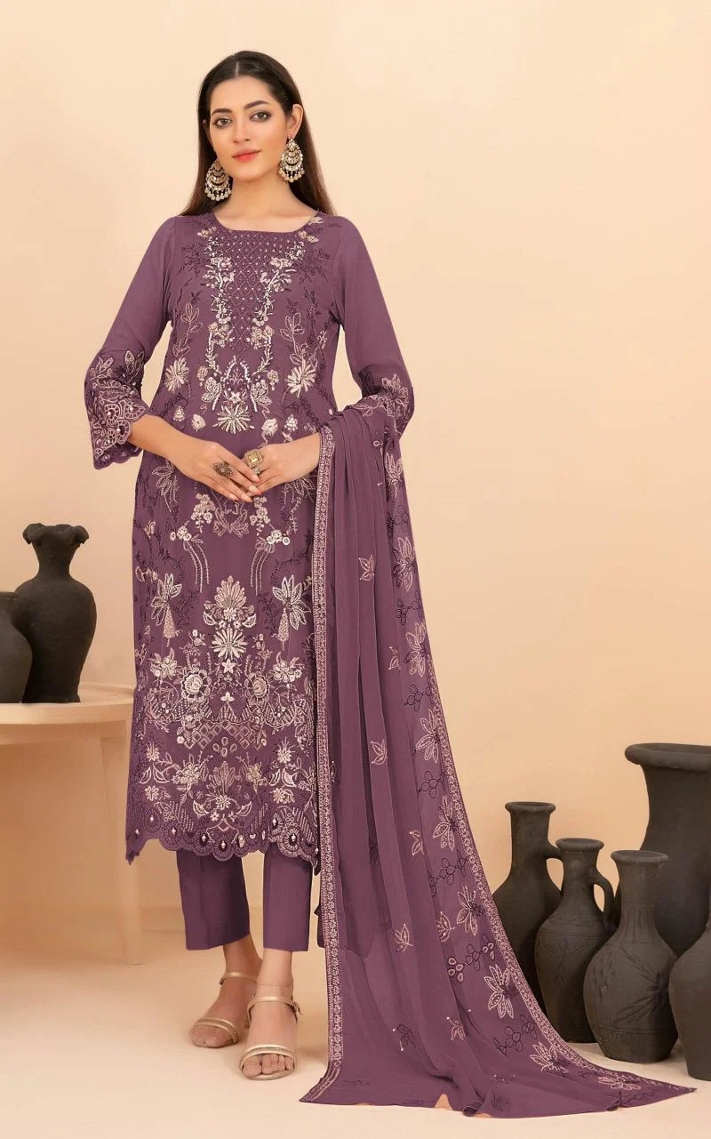 Mah E Rooh 5252 Rangoli Crush Pakistani Salwar Kameez Collection