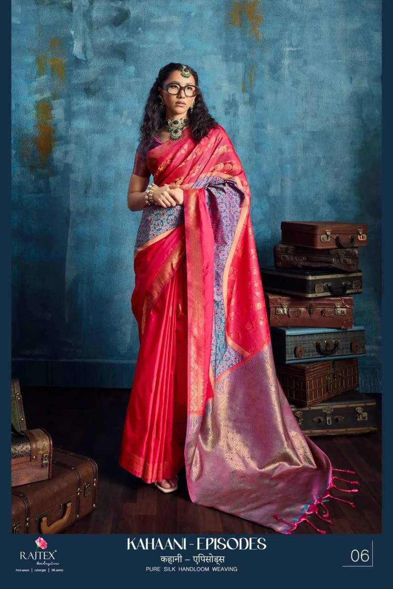 Rajtex Kahaani Episodes Silk Handloom Saree Collection