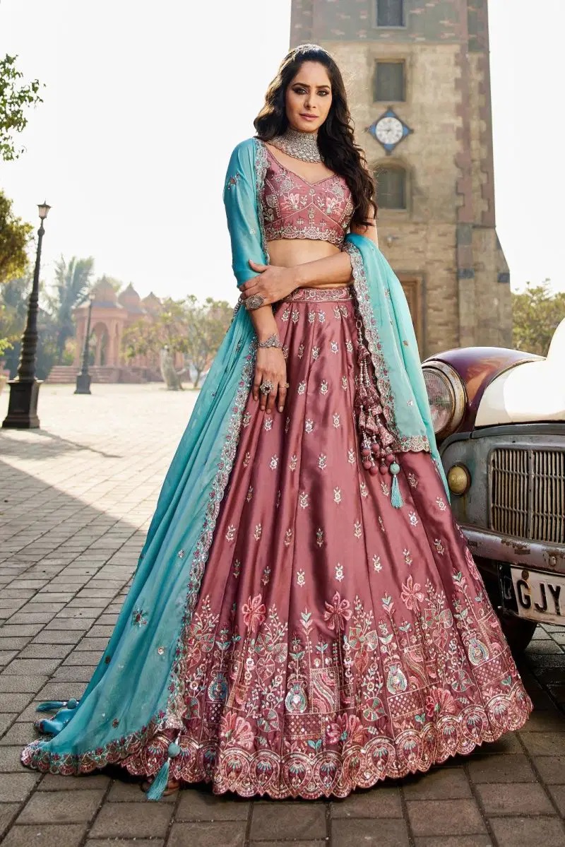 Arya Drs 229 To 231 Rangoli Silk Embroidered Lehenga Choli