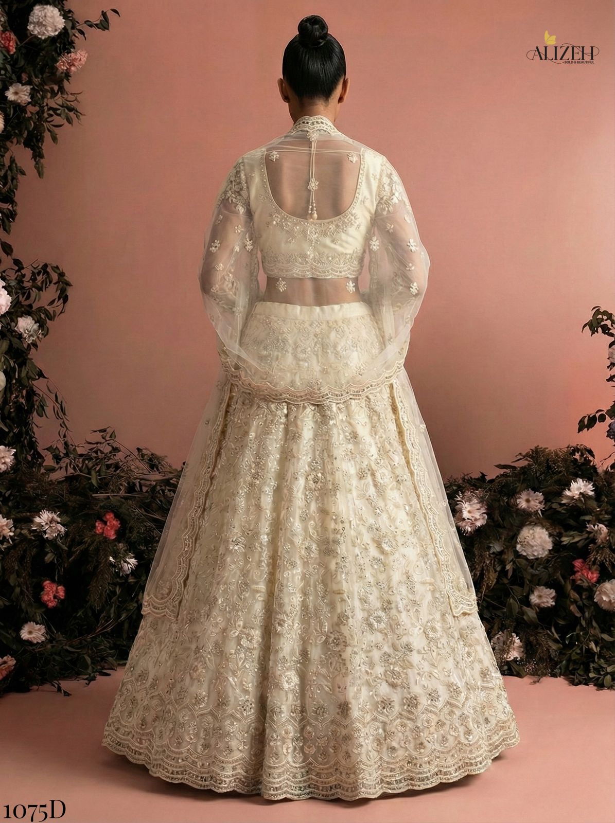 Alizeh Bridal Heritage Colours 1075 Designer Lehenga Choli Collection